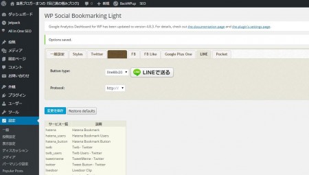WP Social Bookmarking Light