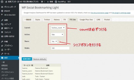 WP Social Bookmarking Light