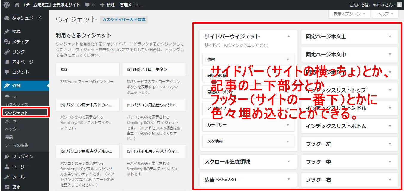 ヴィジェット