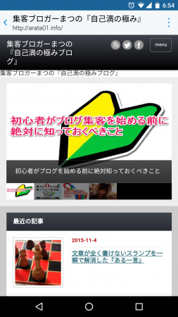 サイト表示チェック