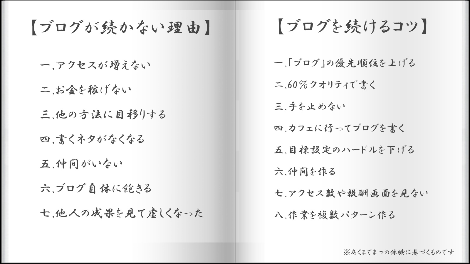【実体験】ブログが続かない理由と続けるための10のコツ