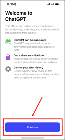ChatGPT（チャットGPT）のスマホアプリの始め方・使い方
